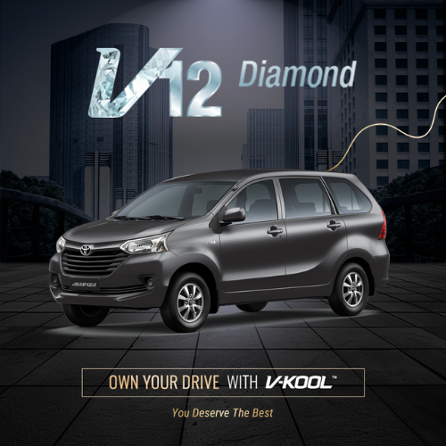 Kaca Film V-KOOL Diamond Series TOYOTA AVANZA Samping VIP