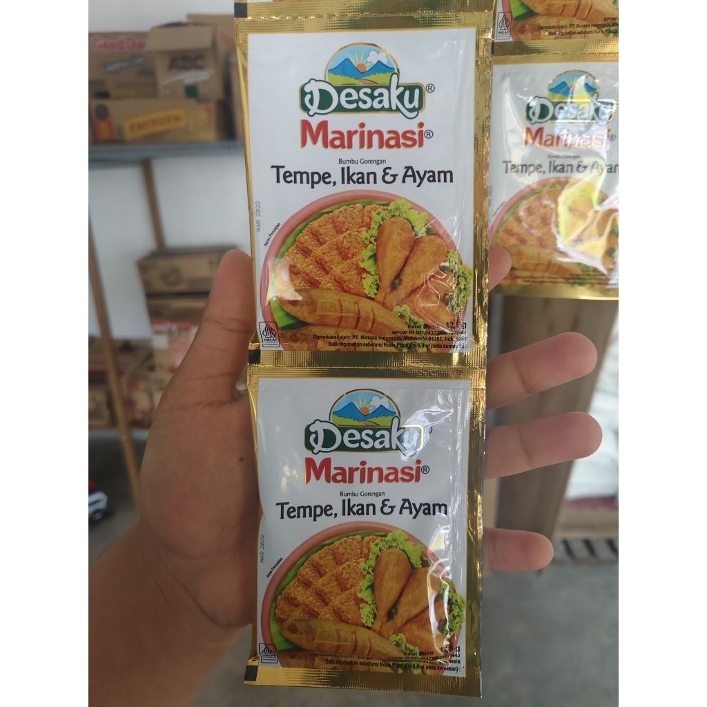 MARINASI TEMPE IKAN & AYAM 1 RENTENG