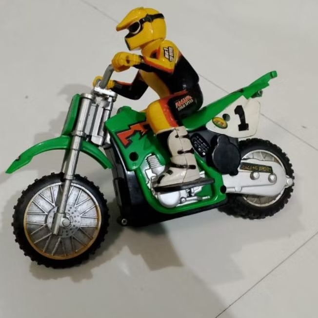 Auldey RC Cyclone Motor Trail Kondisi Bahan Junk