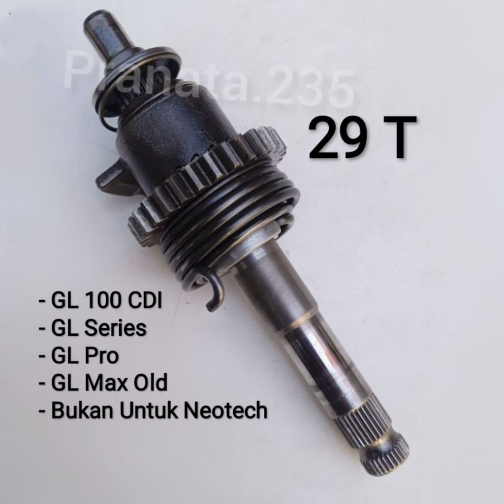 ORIGINAL Set As Kick Stater Honda GL Series Ori Japan GL Pro GL Max GL 100 CDI As Selah Idle Kick St