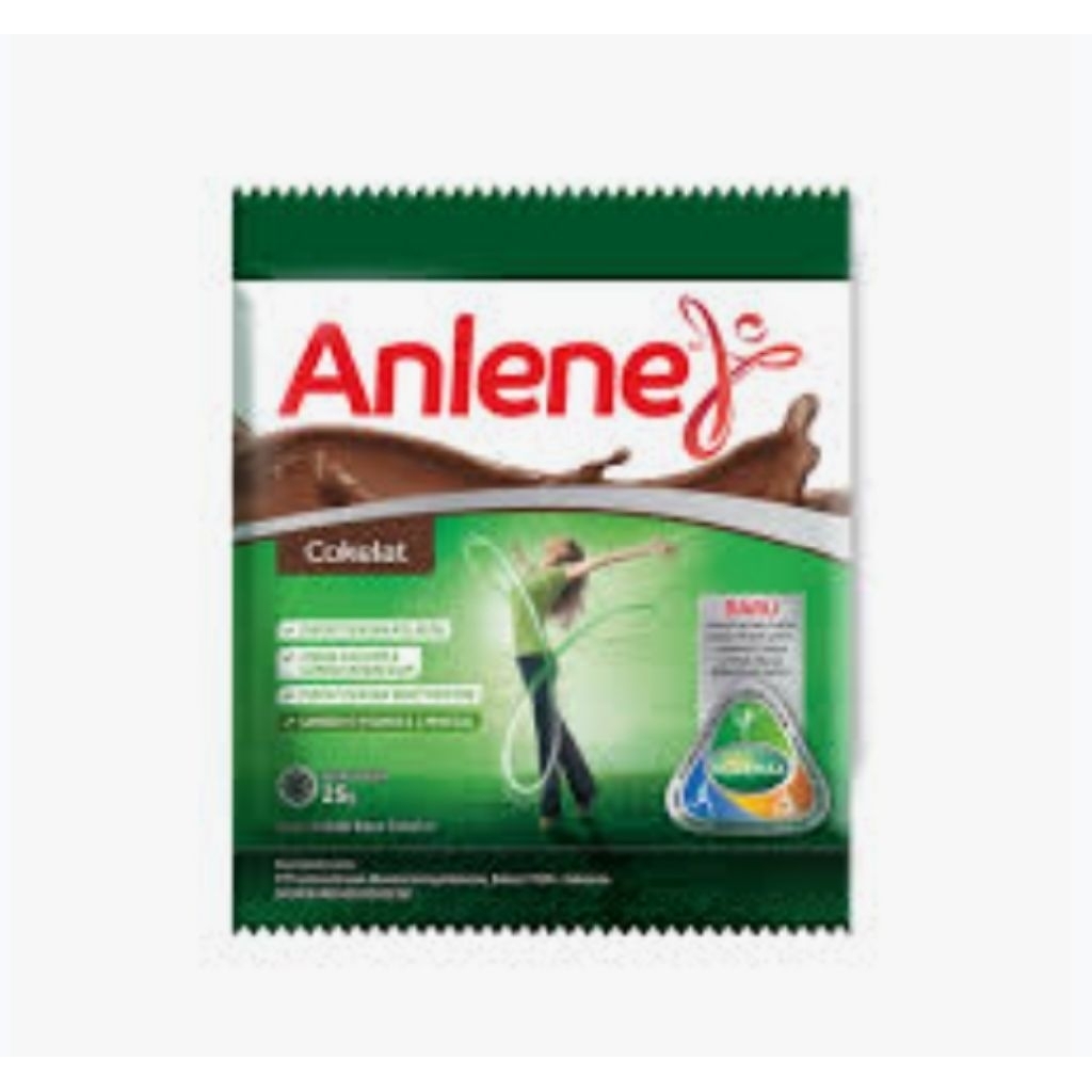 susu Anlene untuk nutrisi tulang - Anlene actifit cokelat  1 renceng isi (10sachet).