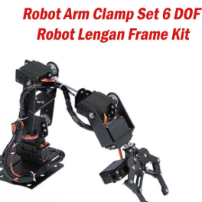 Robot Arm Clamp Set 6 DOF/ Robot Lengan Frame Kit