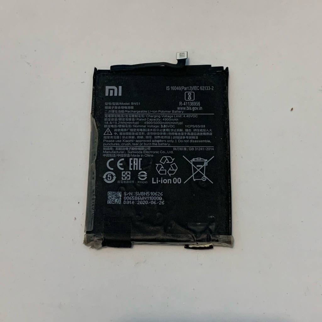 Baterai Redmi 8/8A Pro Lokal (Minus)