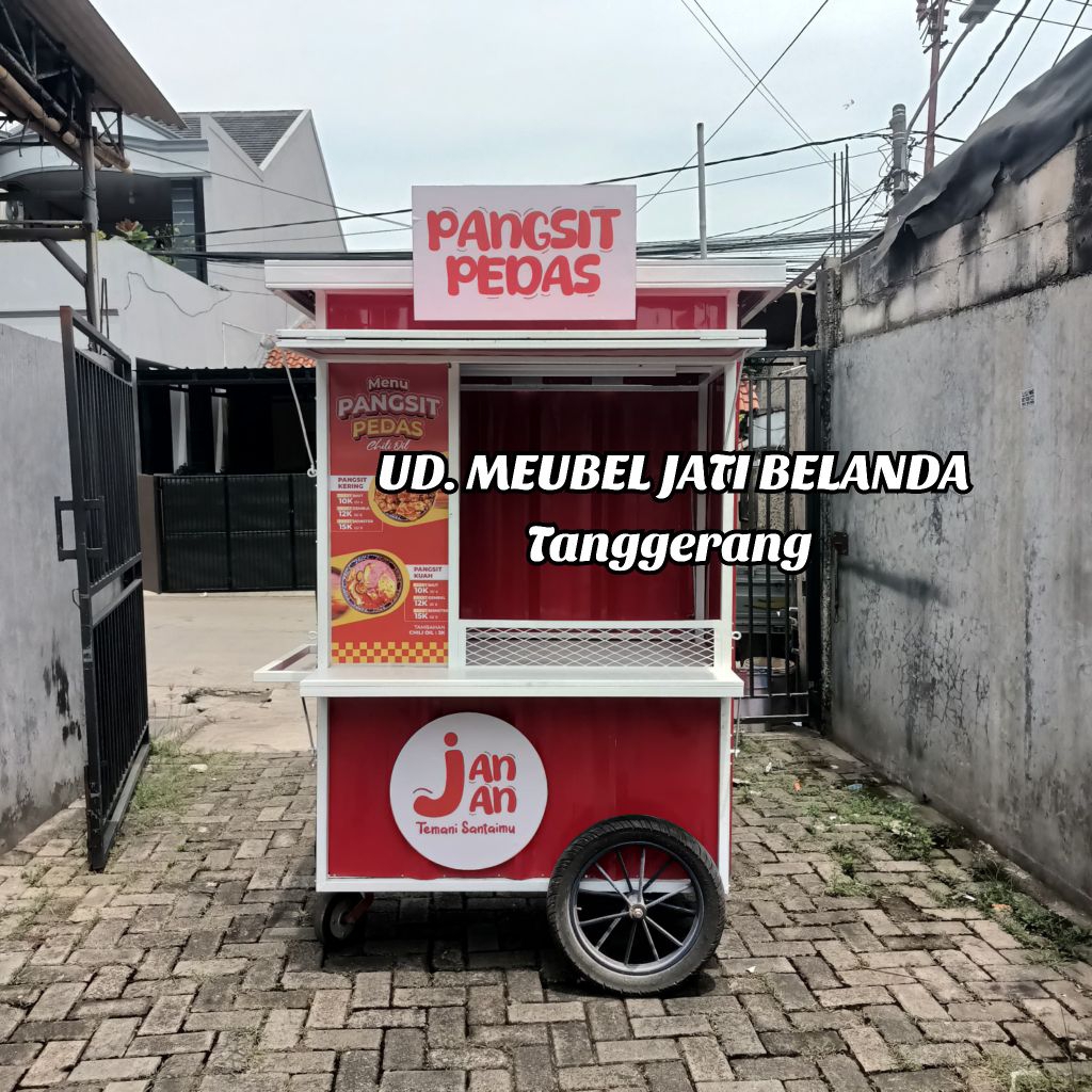 gerobak pangsit / gerobak cireng gerobak kebab