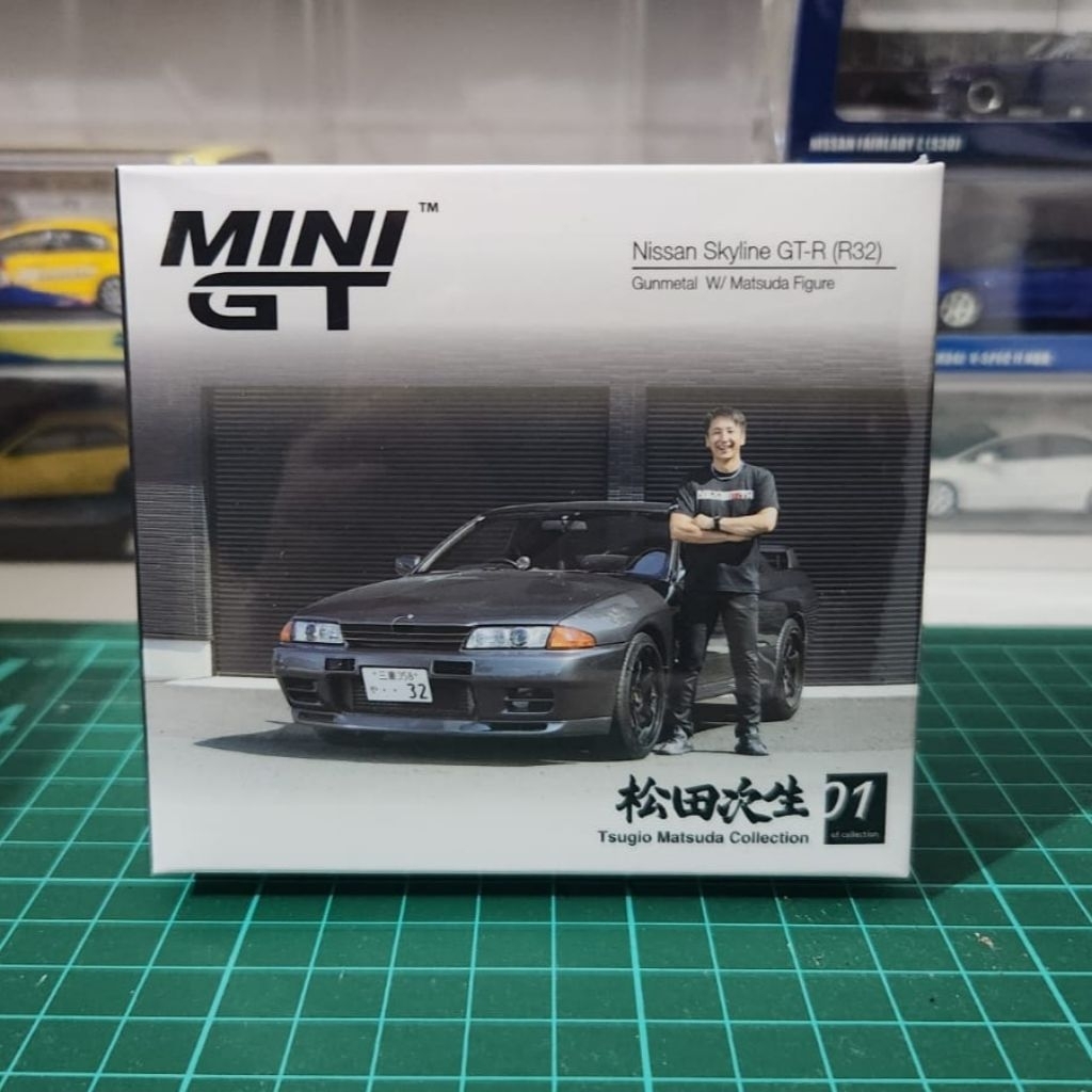 Diecast MiniGT Nissan Skyline GTR R32 Tsugio Matsuda