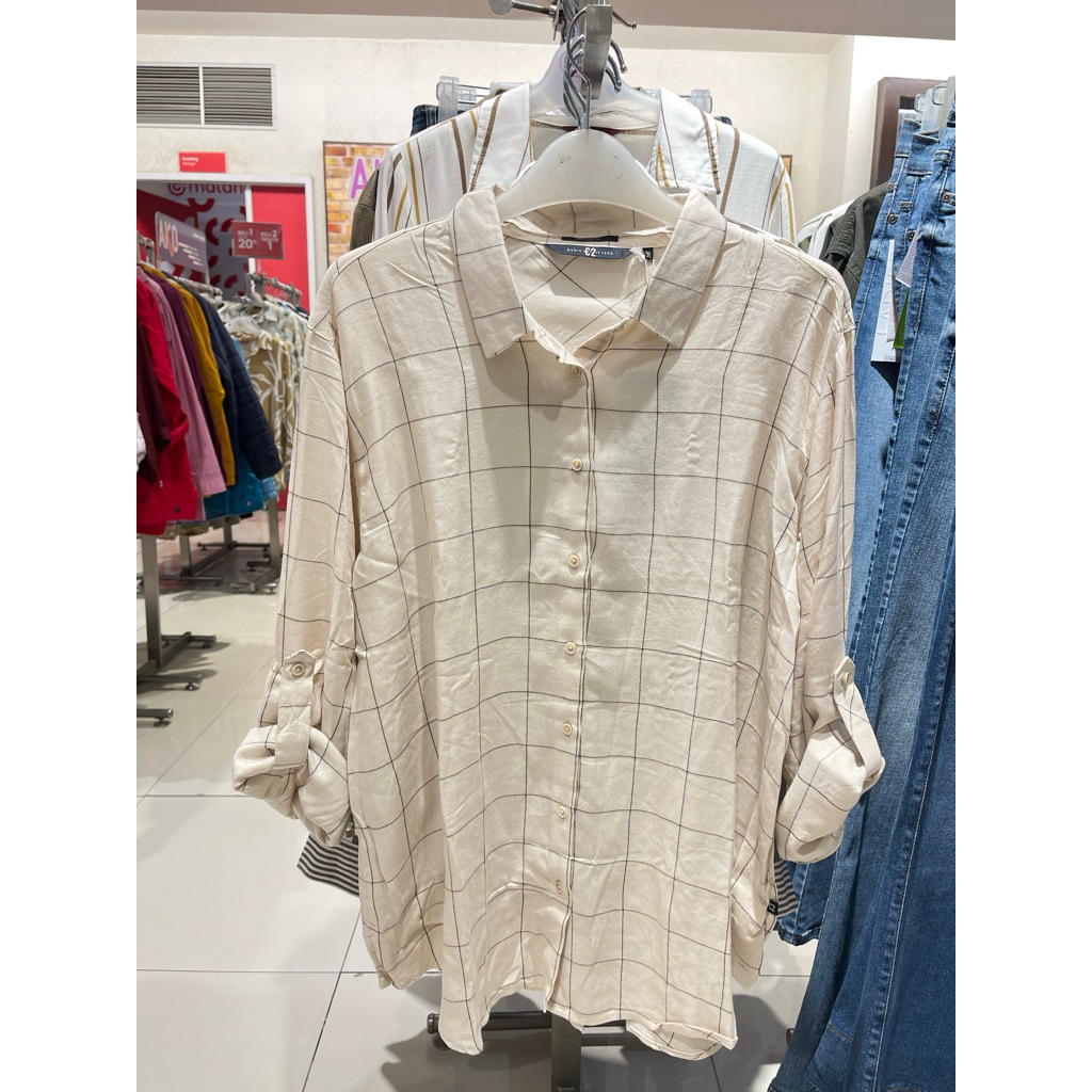 kemeja kotak C2 original matahari