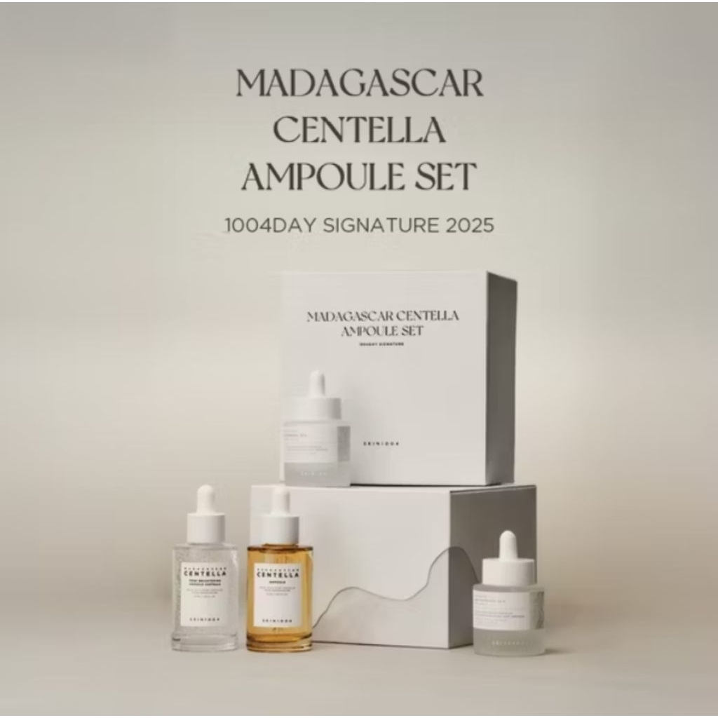 SKIN1004 Madagascar Centella Ampoule Set Signature 2025 Ampoule Niacinamide 10% Ampoule Matrixyl 10%