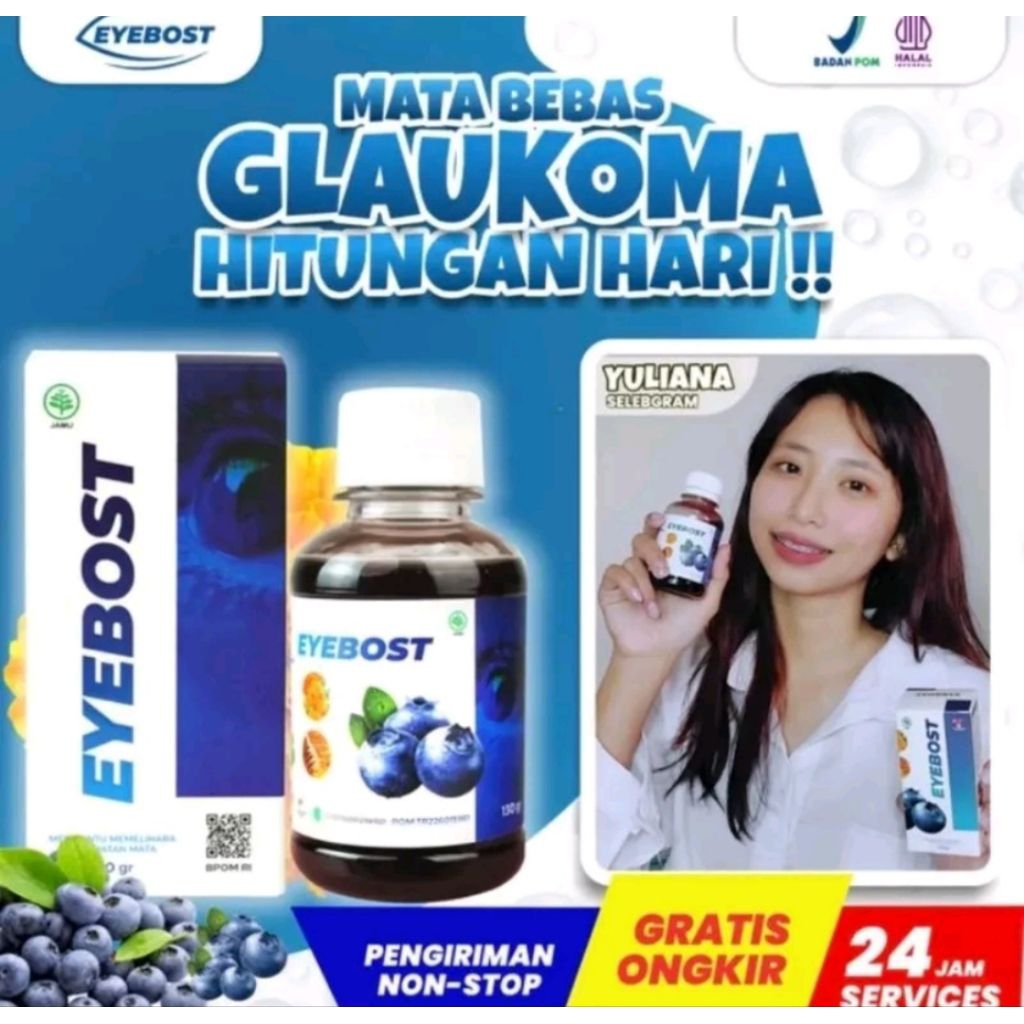 Vitamin Madu Mata Eyebost - Jernihkan Mata Dengan Eyebost Asli Original