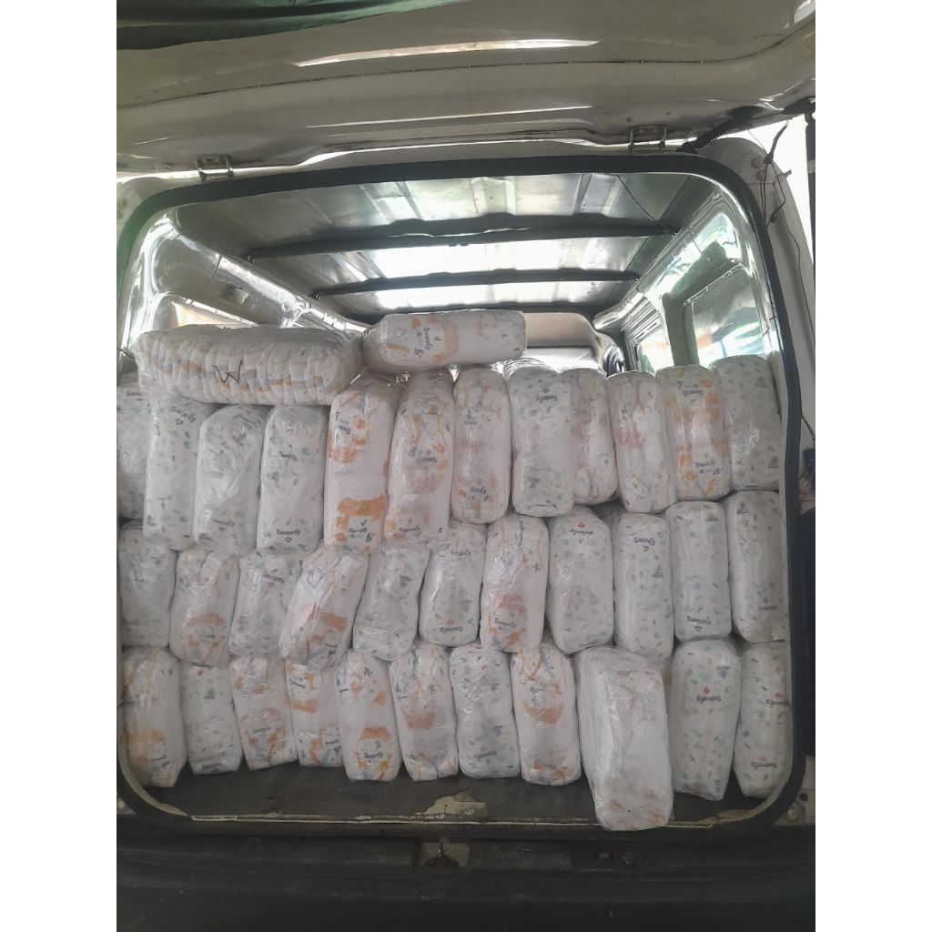 PAMPERS POPOK REPACK CURAH NON KEMASAN MURAH SIZE  S,M,L,XL,XXL ISI 50 GRADE A
