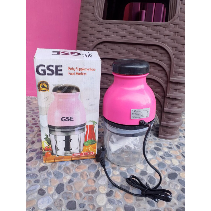 Blender Kapsul Chopper Daging 4 Pisau Tajam