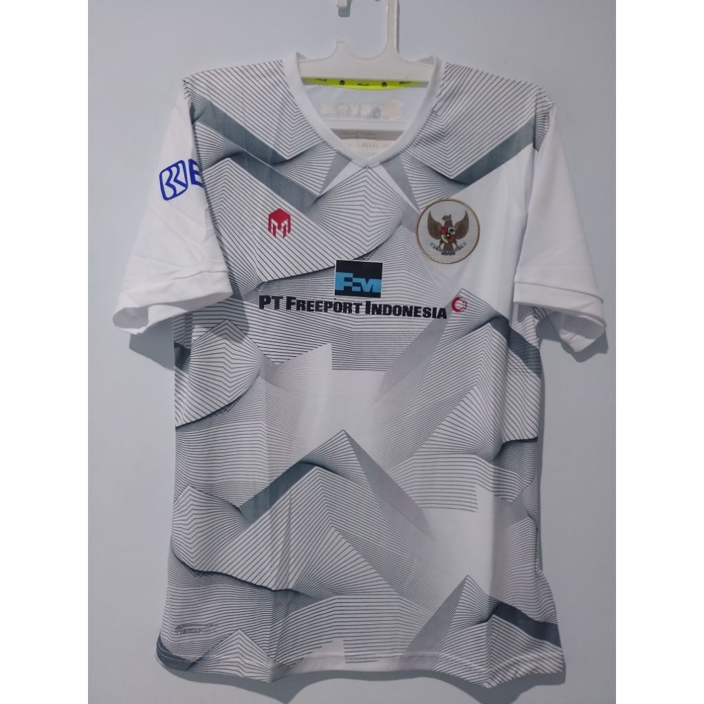 jersey baju sport bola timnas indonesia training mills