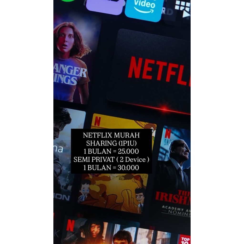 Netflix 1 Bulan