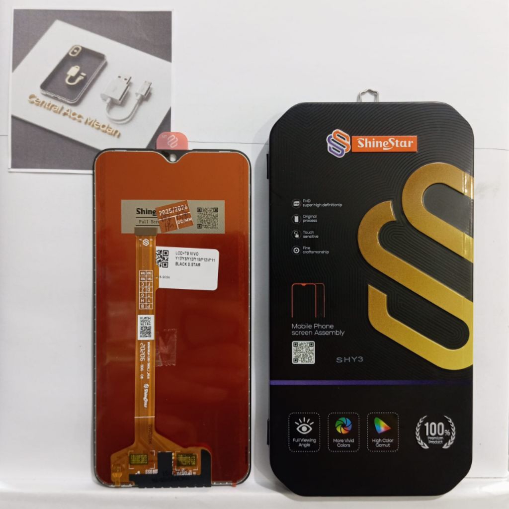 LCD TS SHINE STAR VIVO Y17,Y3,Y12,Y12i,Y15,Y11 LCD MURAH MEDAN LCD ORI SS