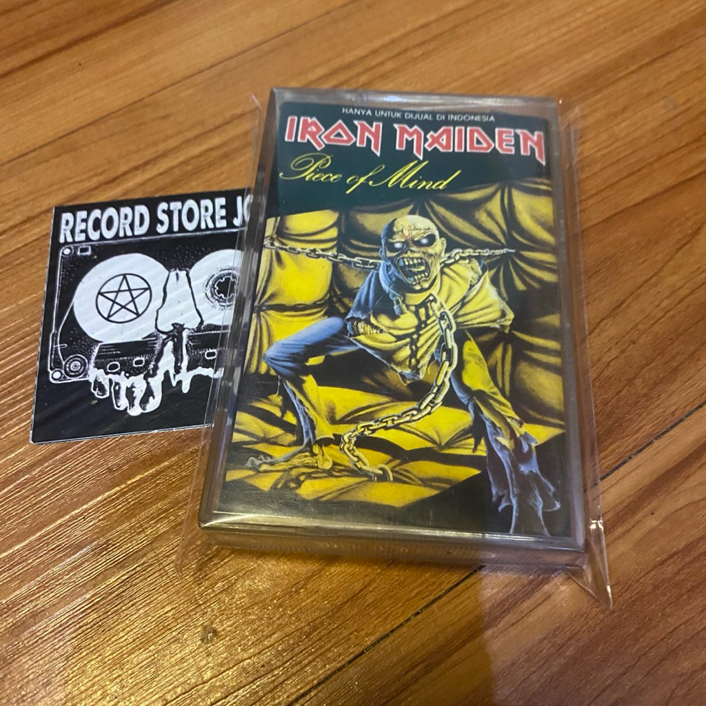 kaset iron maiden - piece of mind