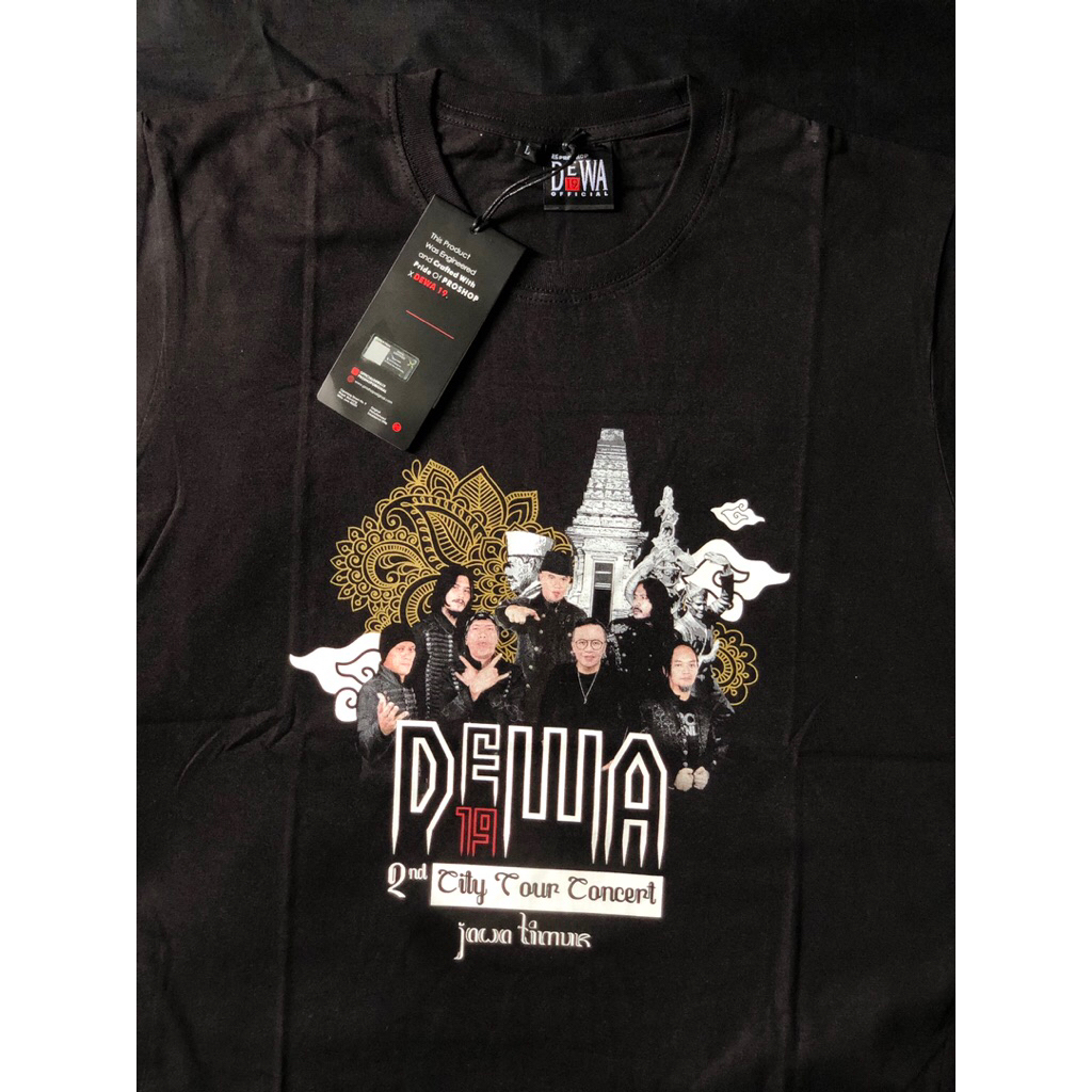 tshirts DEWA 19 - 2nd city tour concert official merchandise