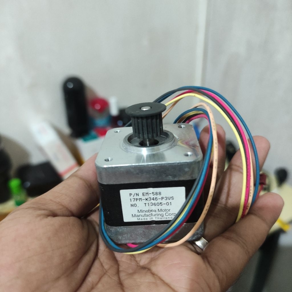 STEPPING MOTOR 17PM-K346-P3VS DINAMO STEPPER MOTOR NEMA 17 MADE IN THAILAND