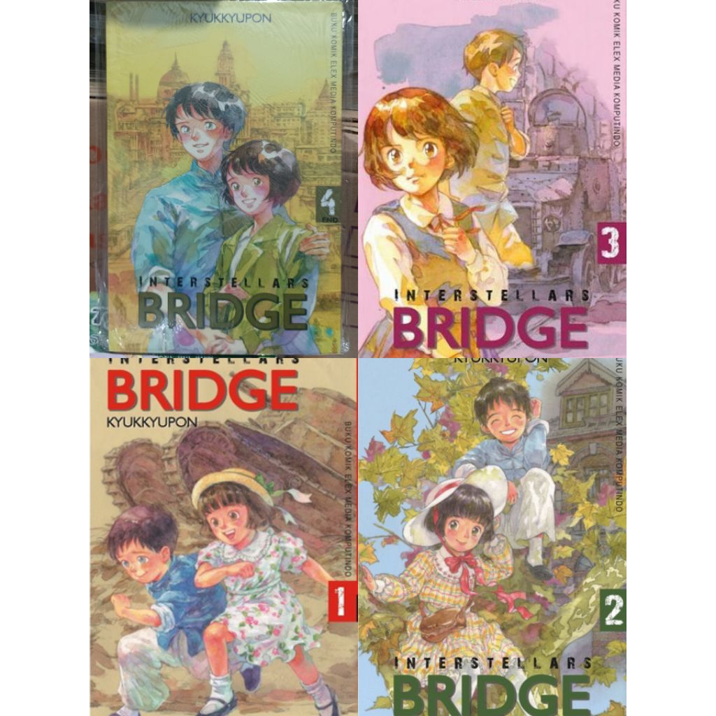 Komik Interstellars bridge 1,2,3,4 segel / komik Interstellars bridge vol 1,2,3,4 segel