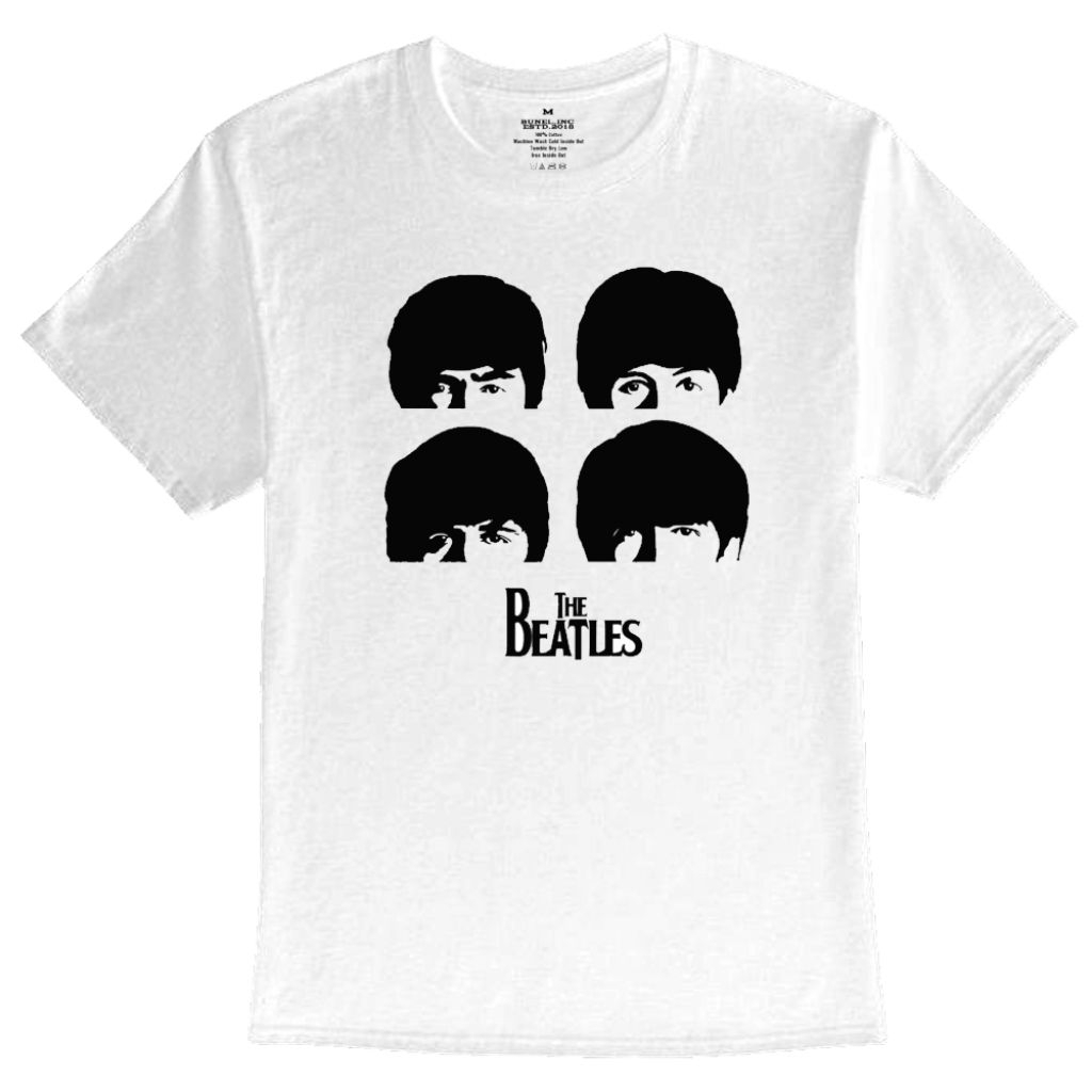Original T-shirt The Beatles white Unisex