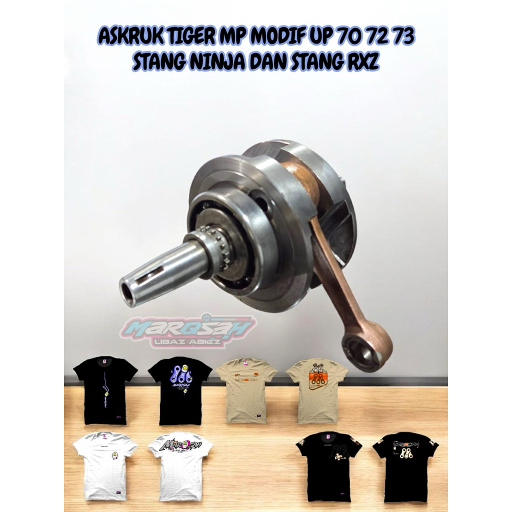 ASKRUK TIGER KRUK AS MP STROKE UP LANGKAH 70 72 73 FREE KAOS MARQSAH RH 57 ORIGINAL
