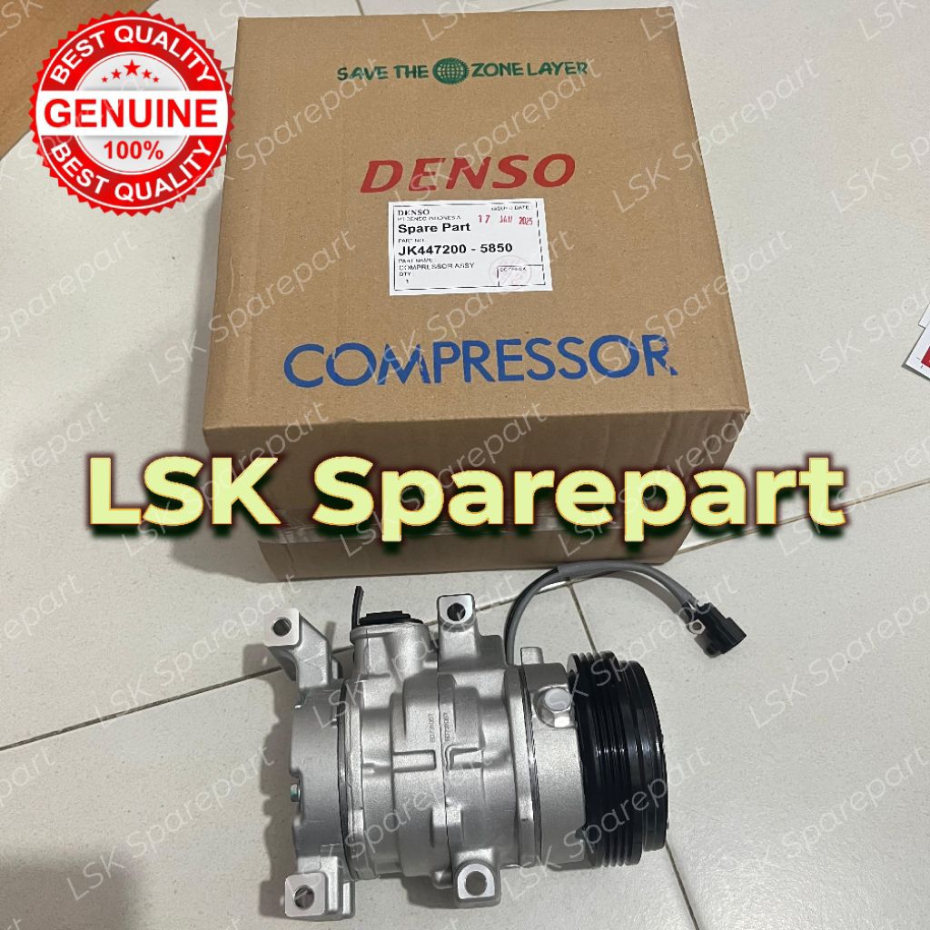 Kompresor Ac Compressor Ac Toyota Avanza Xenia 1.3 1300cc Asli Denso