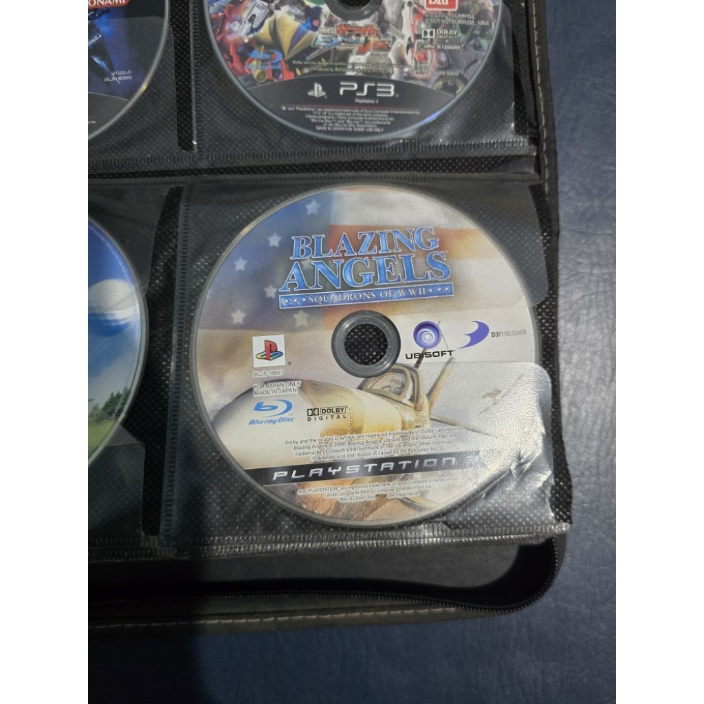 PS3 Blazing Angels Squadrons of WWII BD Kaset CD Game Playstation 3 Ori Kaset Games Retro Original S