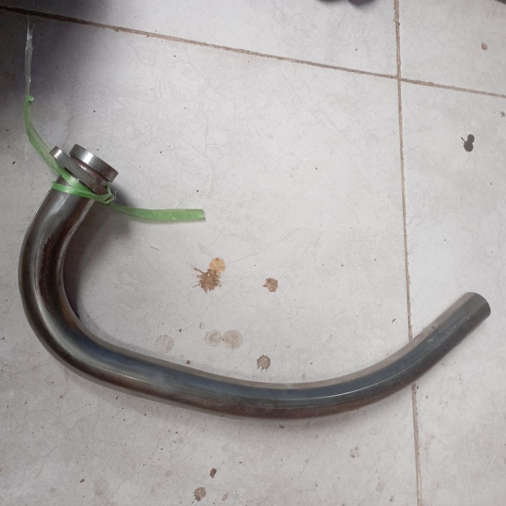 LEHER KNALPOT STANDARAN SUJIKI THUNDER LAMA THUNDER 125 ORI