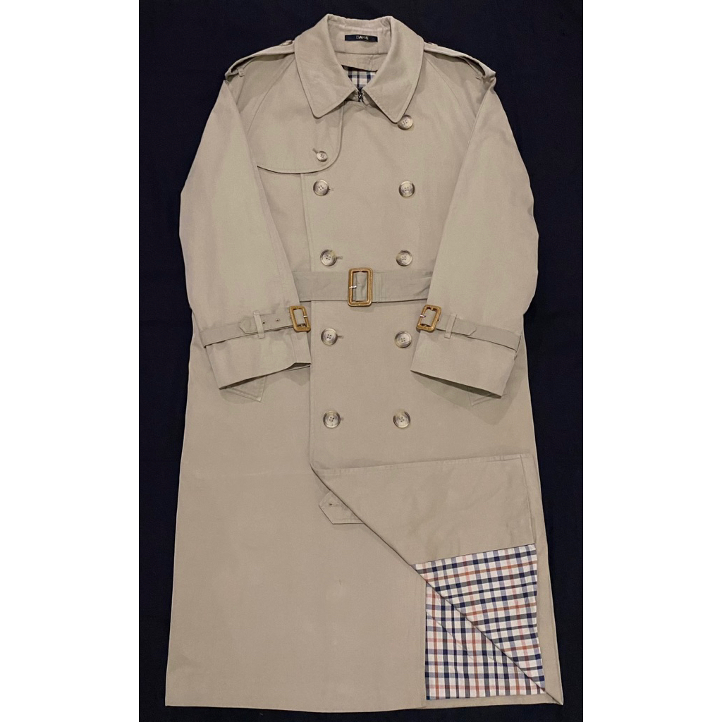 Coat Branded Daks London / Trench Coat Daks London / Coat Branded