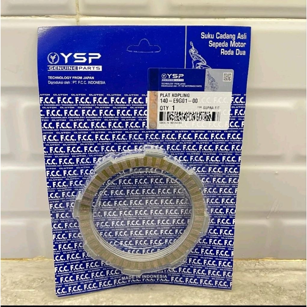 PLAT KOPLING KAMPAS KOPLING SET HONDA SUPRA, GRAND, SUPRA FIT FCC YSP