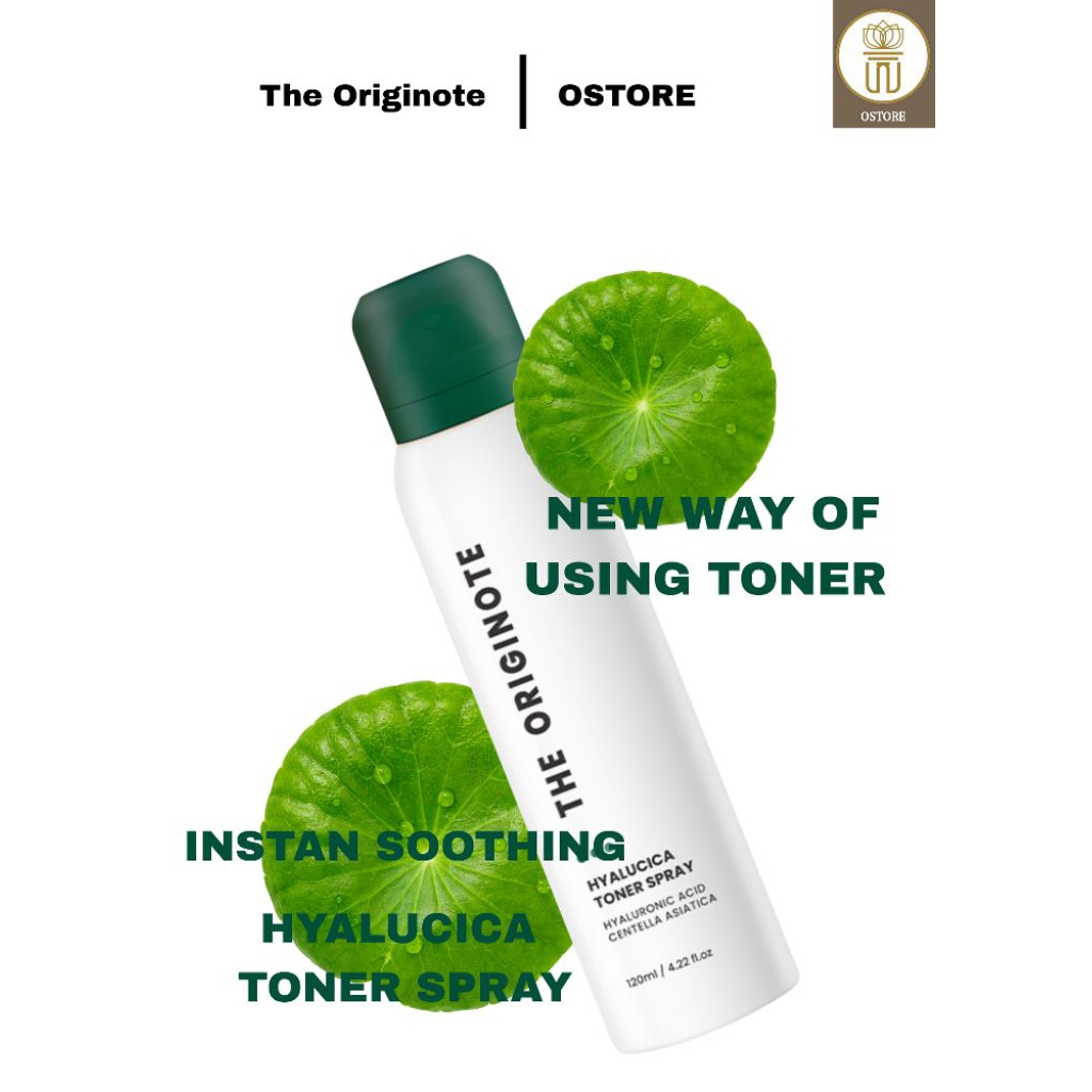 The Originote Hyalucica Toner Spray 120ml – Toner Wajah Mist Hydrating Menenangkan Kulit Sensitif Be
