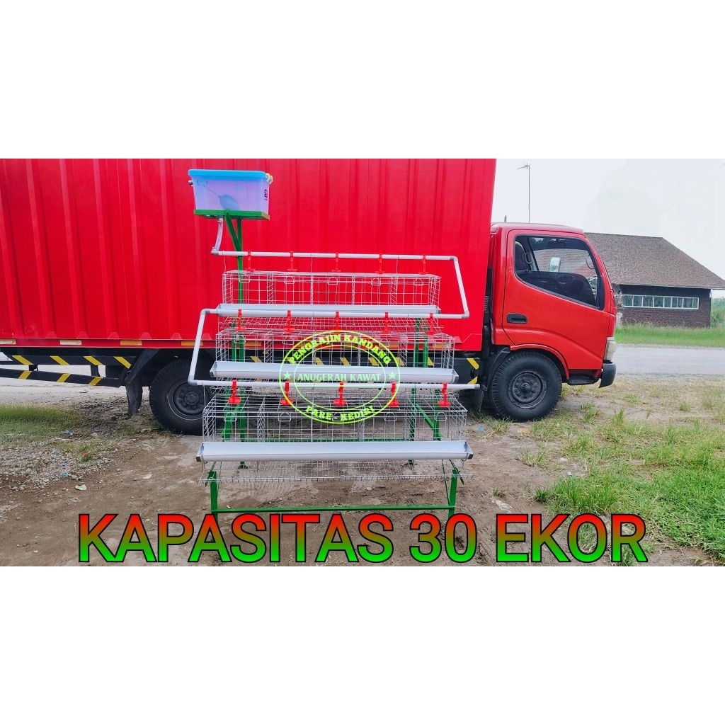 KANDANG AYAM PETELUR SUSUN 3 LENGKAP KANDANG LAYER FULL SET