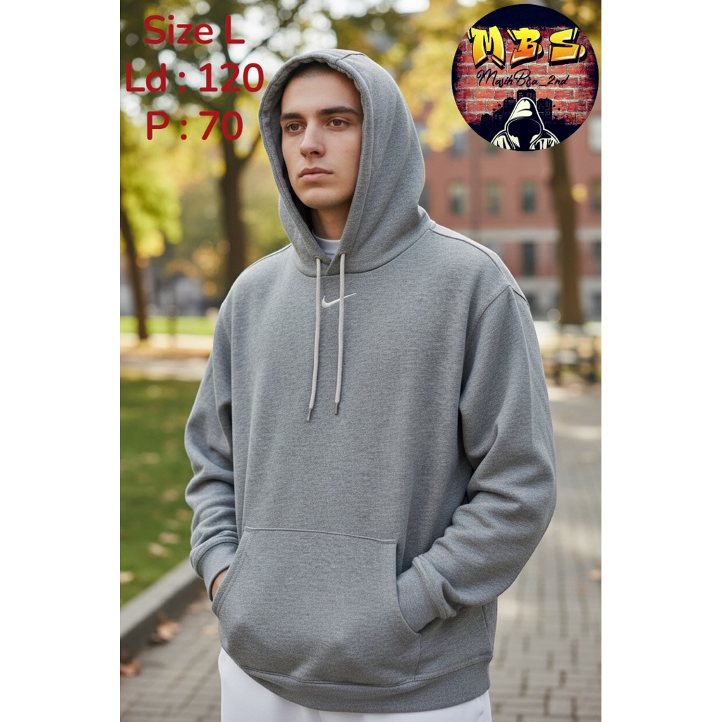 Hoodie Nike. center Second preloved murah COD