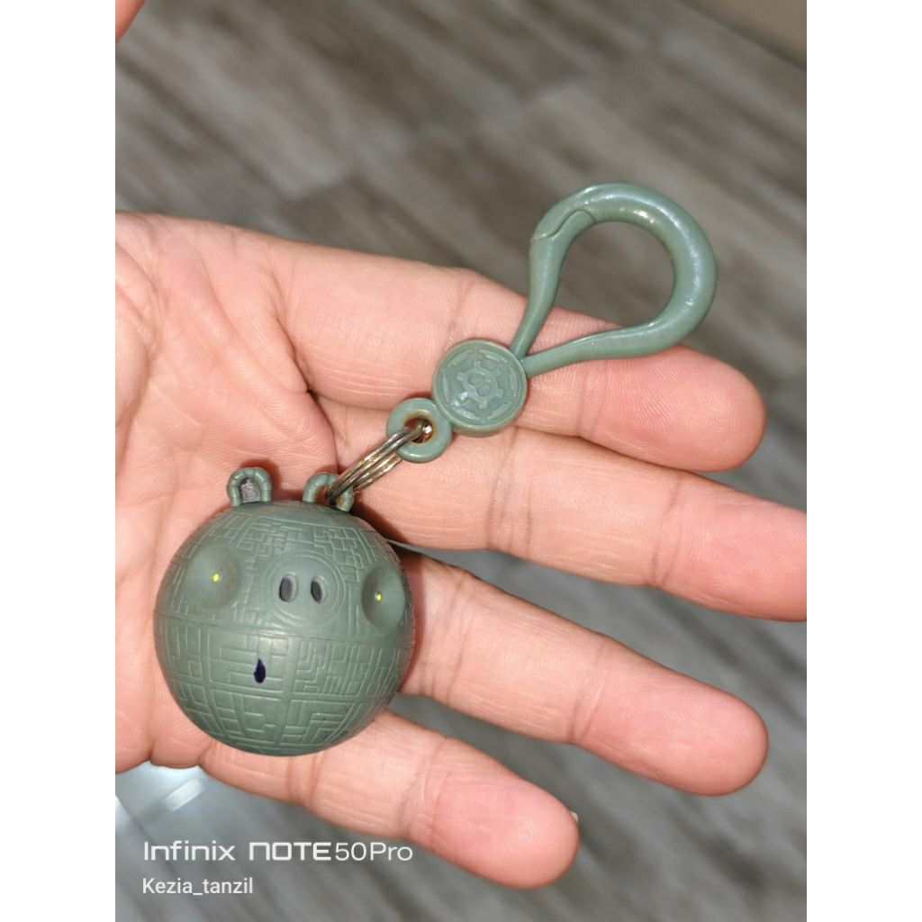 Retro Keyring Key RING Star Wars film keychain ball Death Star planet Gantungan kunci Key ring chain