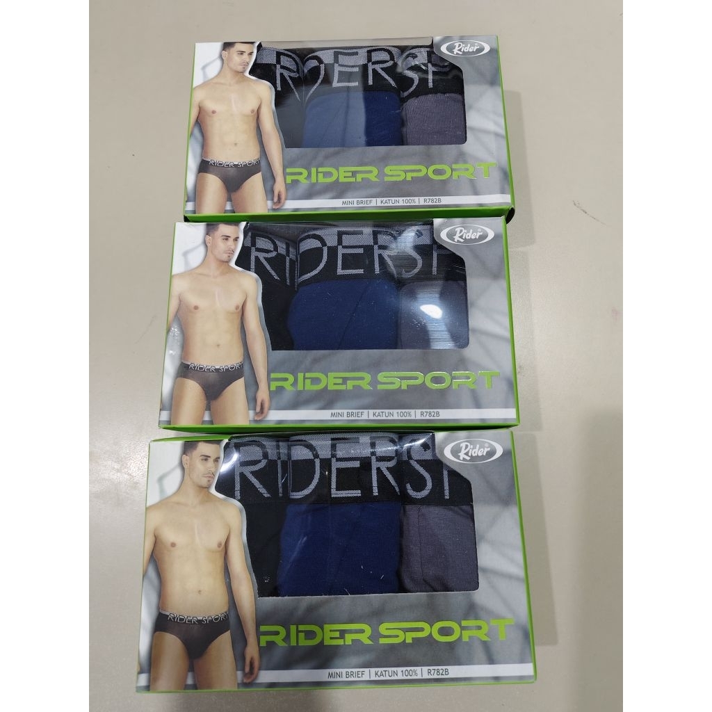 Celana dalam rider 782 sport / cd pria rider sport