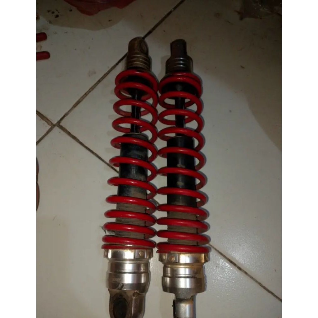 shockbreaker shock belakang variasi buat supra revo karisma astrea Green legenda prima barang masih 