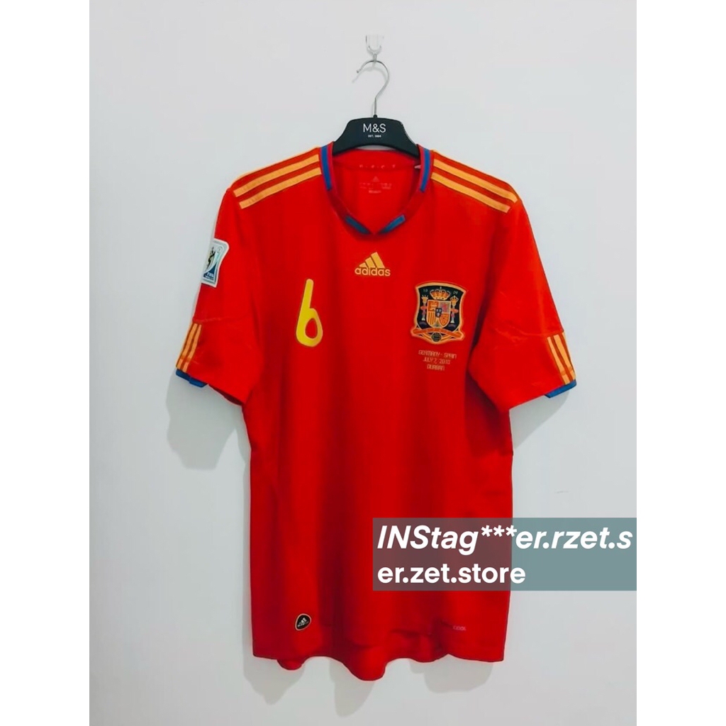 jersey sepak bola spanyol 2010 original
