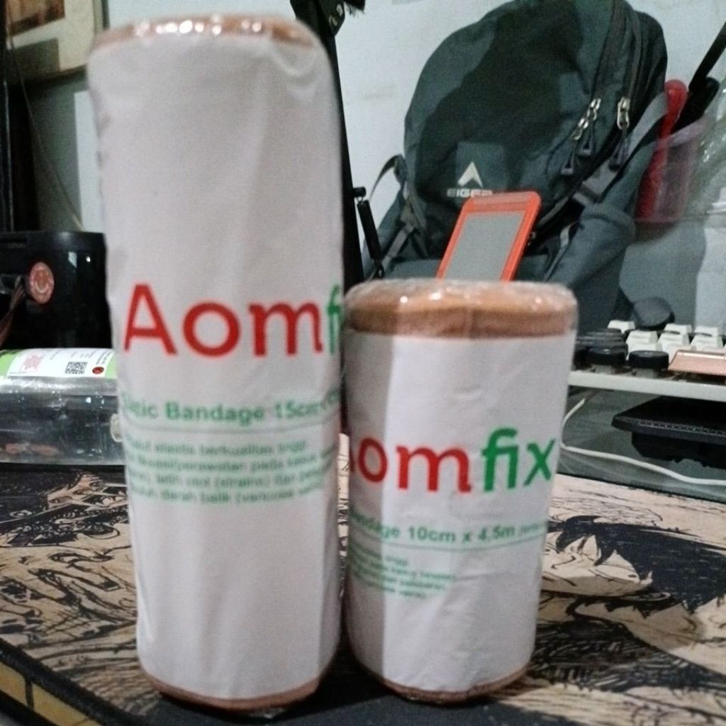 pembalut elastis perban elastis hrg et 2set uk 15cm dan 10cm