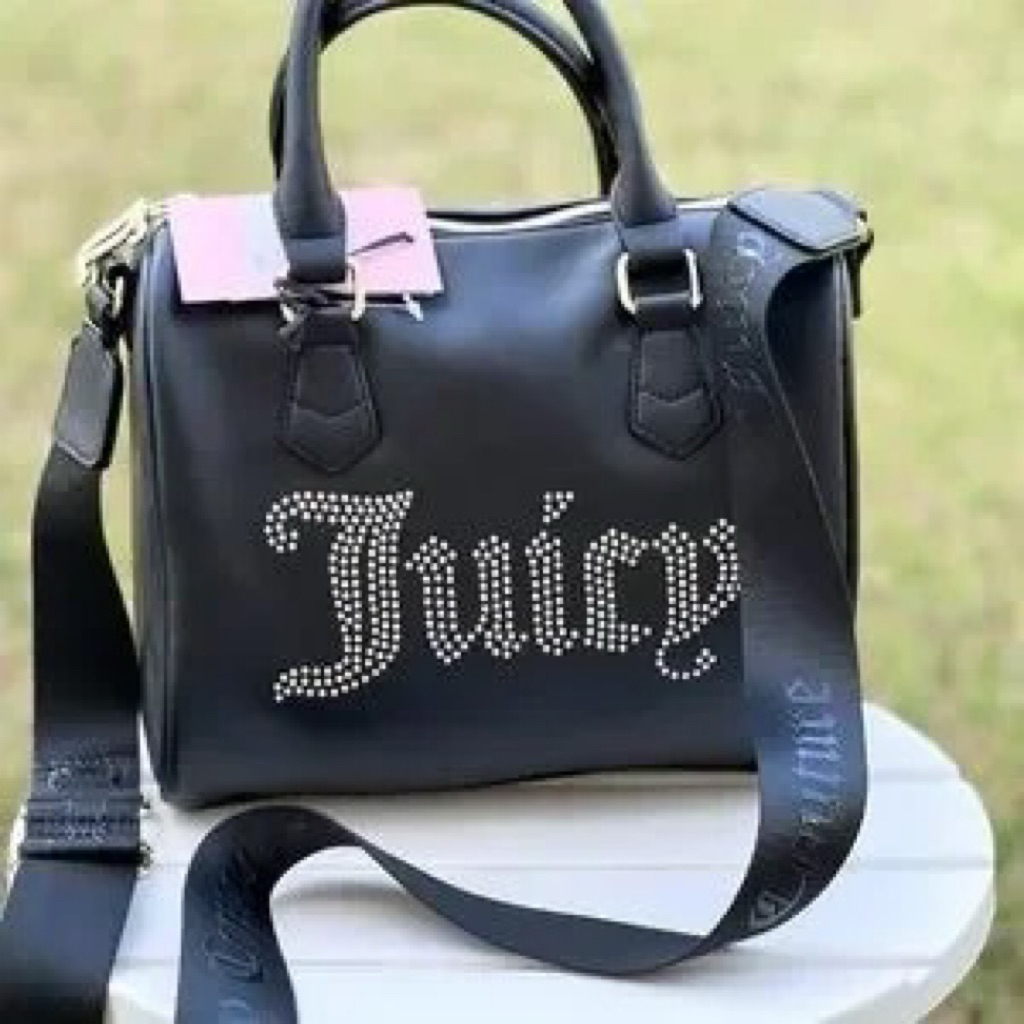Juicy Couture Obsession satchel bag in black