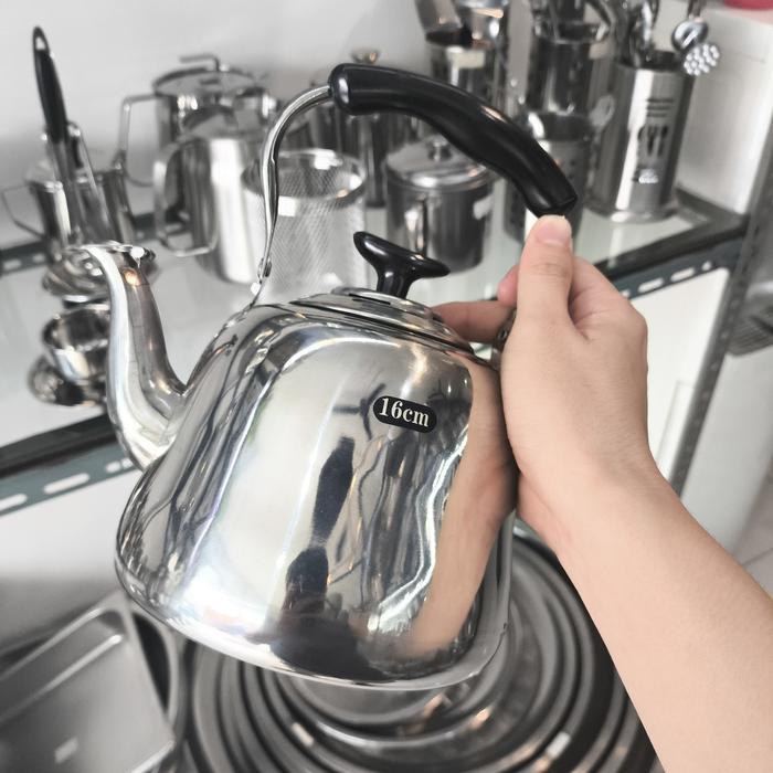 Teko Stainless Steel Bunyi / Whistle Kettle Stainless