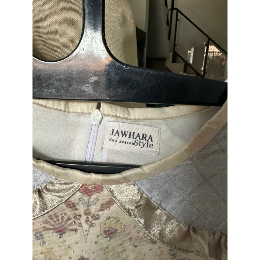 preloved dress jawhara syari plus hijab