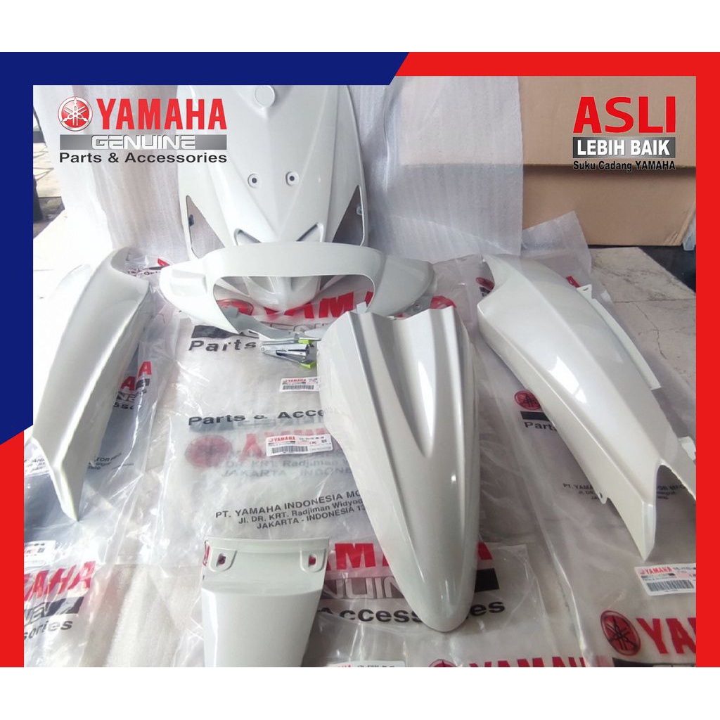 FULLSET BODY MIO SPORTY PUTIH ORIGINAL