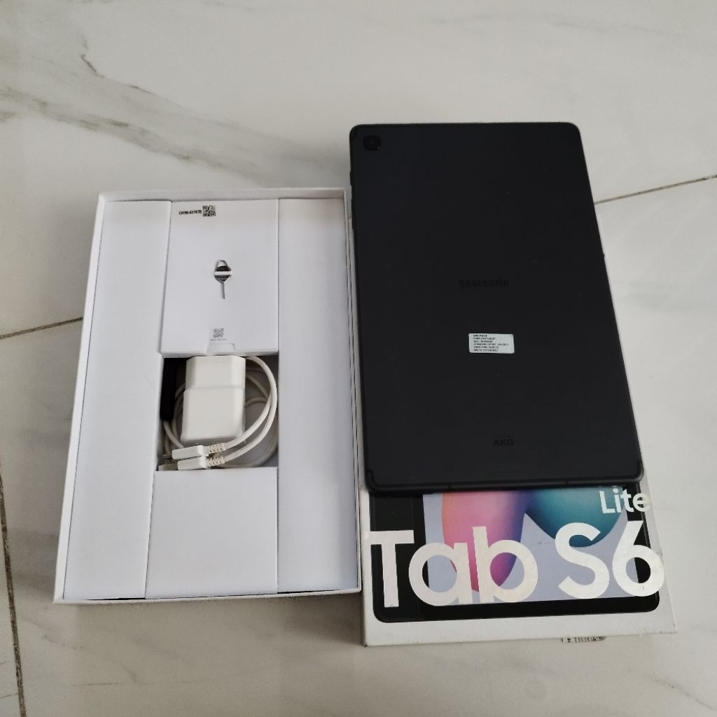Samsung Galaxy Tab S6 lite 4/128 sm-p619 seken resmi