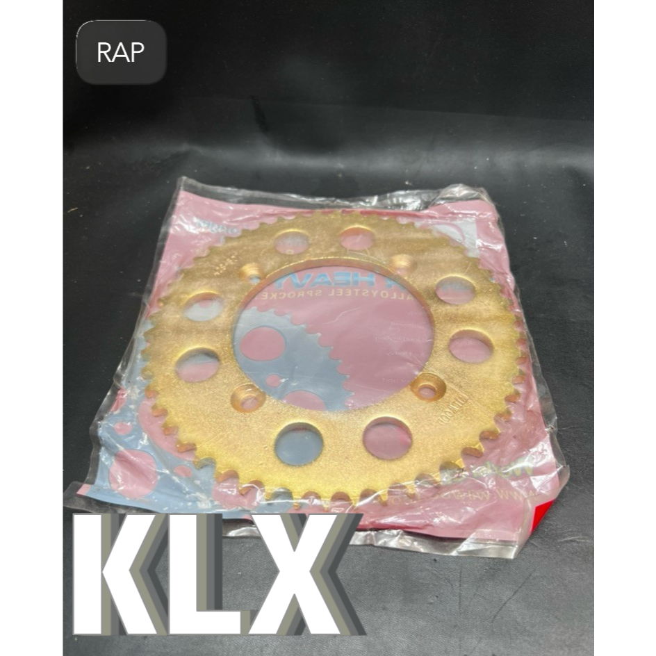 GEAR BELAKANG KLX 50T GEAR GOLD KLX 150 428-50