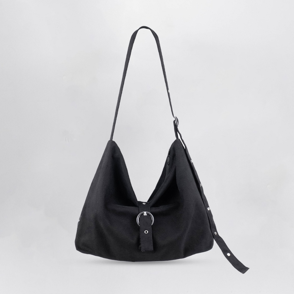 Hazesac Vane - Tas Selempang Canvas Ringan - Tas Selempang Wanita Resleting - Sling Bag Sekolah Lucu