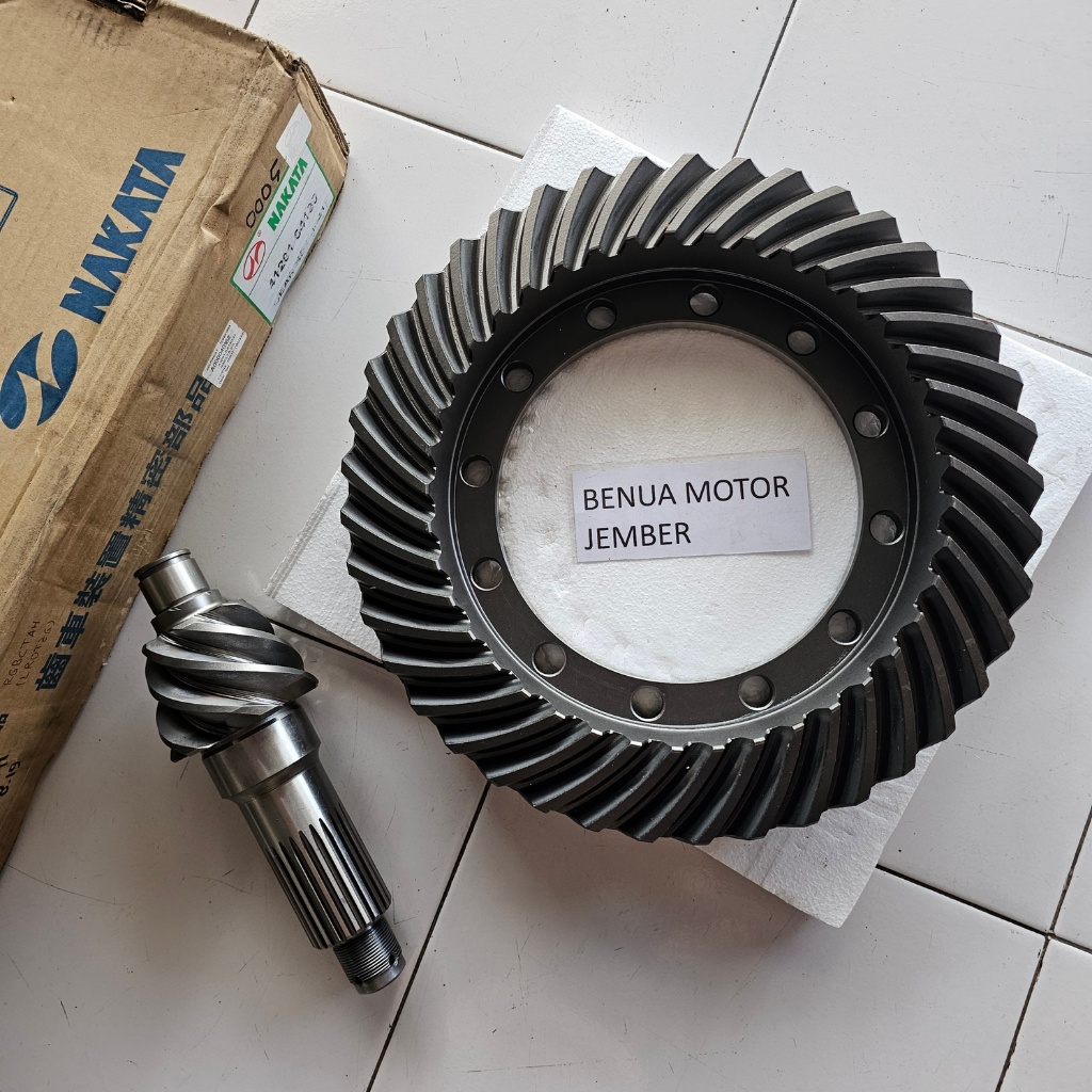 Gear Set Crown Wheel 6x41 Dyna Saurus 130HT Dutro 130HD Nakata