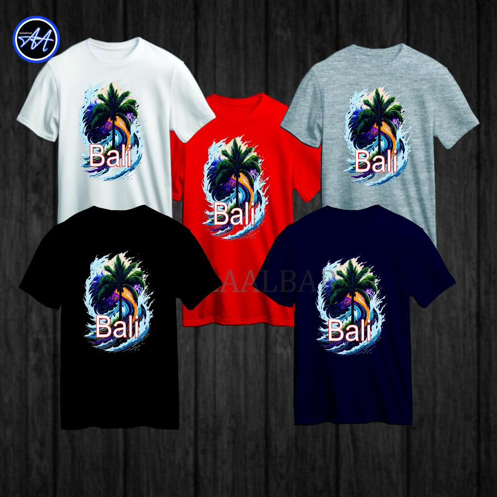 Kaos souvenir oleh oleh bali pakaian pria wanita