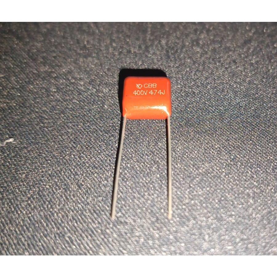 Capacitor 474J 474 400V Kapasitor Milar 470NF 400 Volt