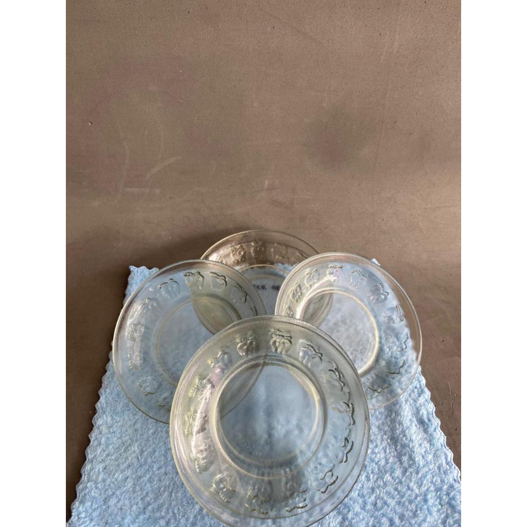 (6 PCS) Lepek Apel / Lepek Kaca / Lepek Kopi / Lepek Teh / Lepek Gelas