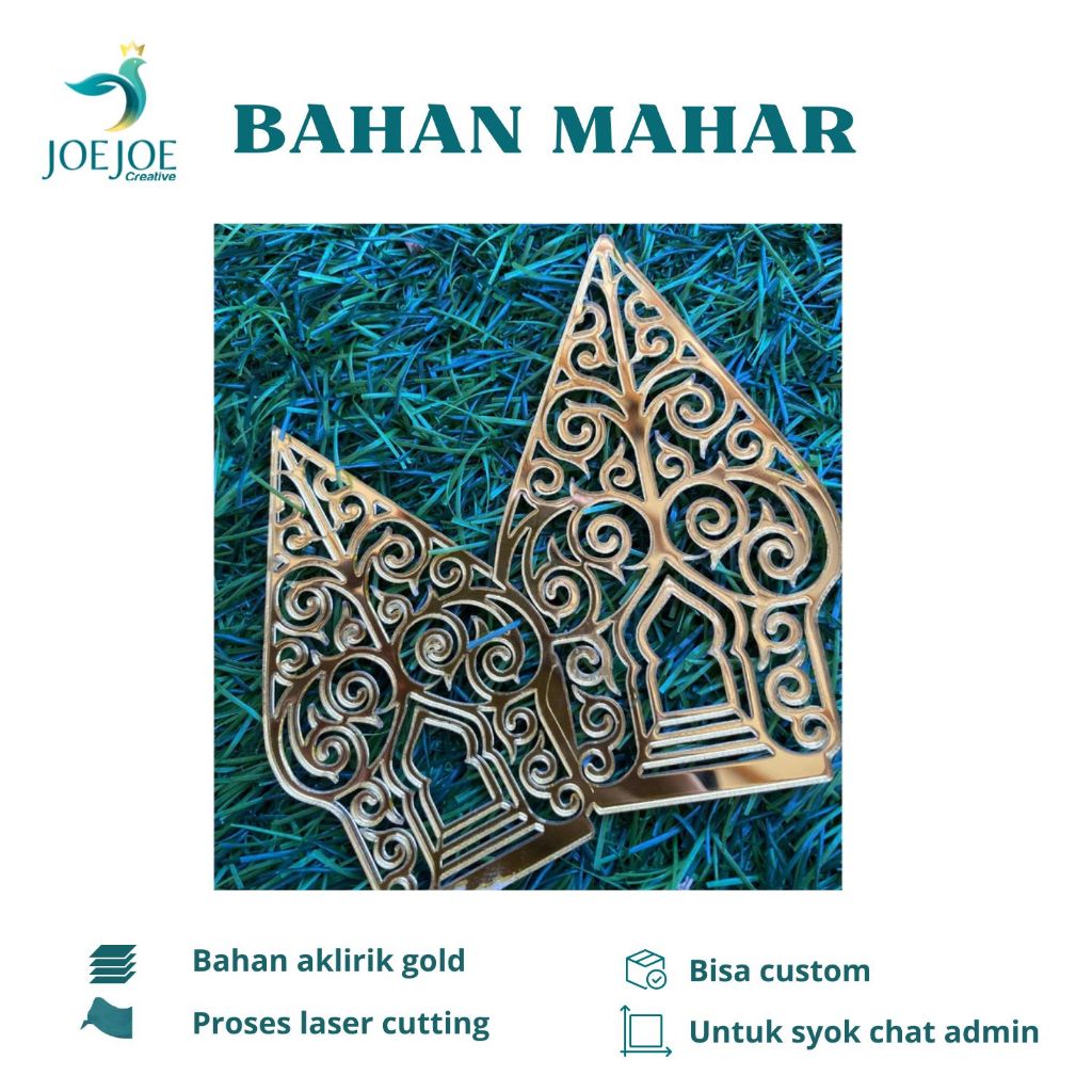 Bahan mahar wayang gold | bahan mahar pernikahan