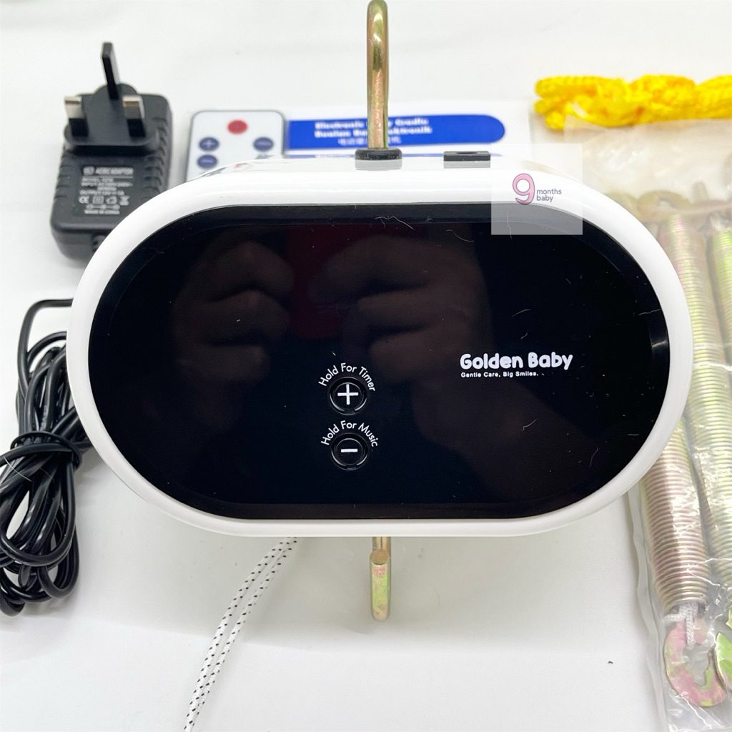 Makassar -  GOLDEN BABY Ayunan Listrik/Elektrik Remote Musik Timer Ayunan Bayi Otomatis Ayunan Elekt