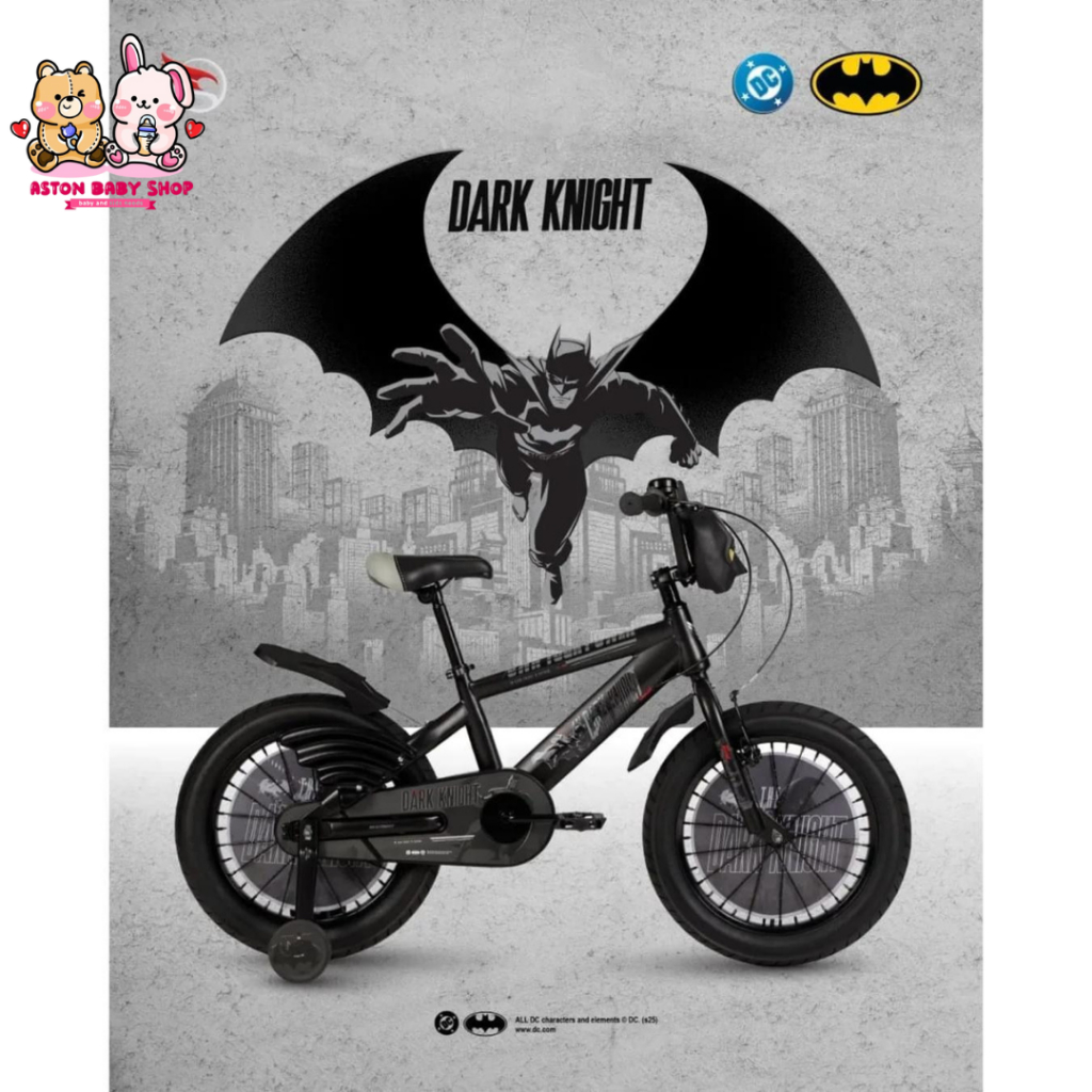Element 16 inch 18 inch Kids Bike Batman Core Sepeda Anak DC